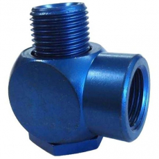 Conexão em L Cotovelo LJK-1/2 em alumínio anodizado azul - FESTO