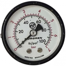 Man&ocirc;metro 100lb/pol2 7bar - NORGREN seminovo