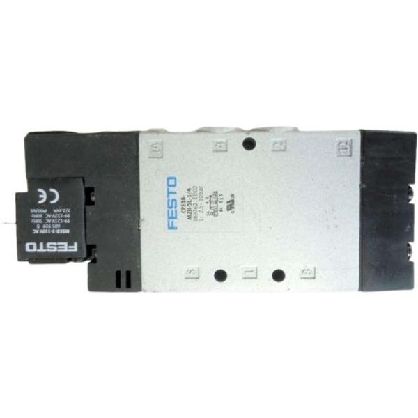 5/2 vias (5L), conexão rosca 1/4, largura 18mm, 110VAC