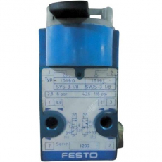 Válvula para painel frontal SVS-3-1/8 10190 - FESTO usada