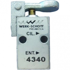 Válvula alavanca pressão 4340 - WERK SCHOTT