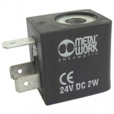 Bobina pneumática 24VDC 2W - METAL WORK