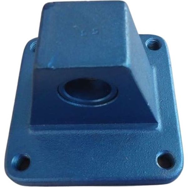 material metal, pintura azul