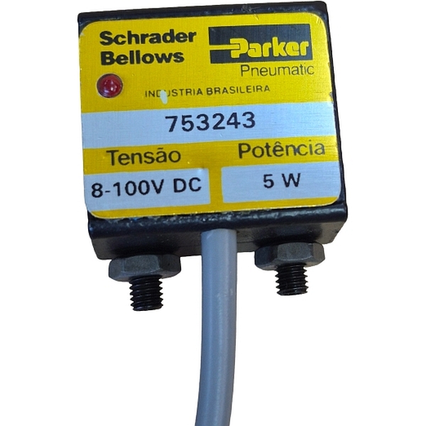 com cabo, formato quadrado, tensão 8-100VDC, potência 5W