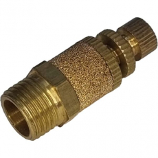 Silenciador com regulador de fluxo SB-08 1/4 - EMC