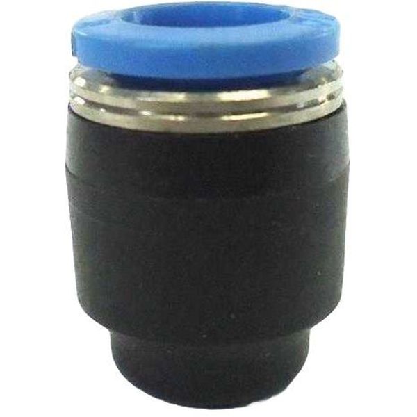 plugue tampão fêmea, tampão para tubo pneumático, tampão para mangueira pneumática, tampão para tubo PU, tampão para tubo de poliuretano, plugue tampão com conexão instantânea, plug tampão com conector rápido