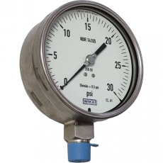 Man&ocirc;metro 30psi NBR14105 316SS - WIKA