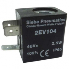 Bobina pneumática 2EV104 48V 2,5W - SIEBE