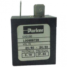 Bobina pneumática L0098972B 24/60 5.1W - PARKER