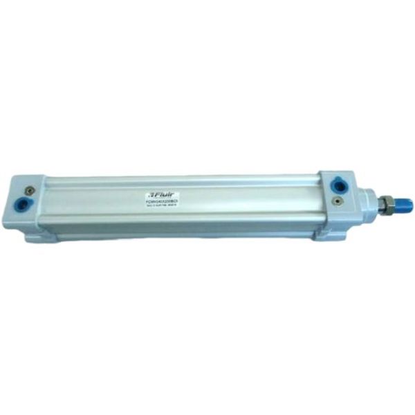 diâmetro 40mm, curso 200mm, conexão rosca G1/8, dupla ação, duplo amortecimento, êmbolo magnético, fluido ar comprimido filtrado
  