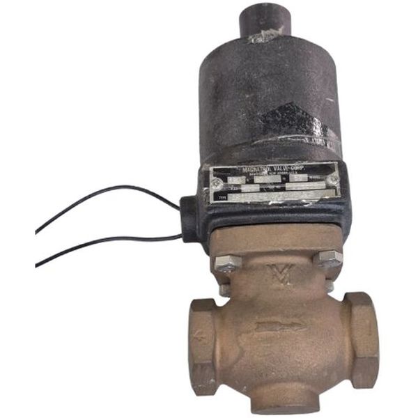 conexão 1 polegada, NF, atuação solenóide, 120V 60HZ 65W, 2/2 vias, corpo bronze