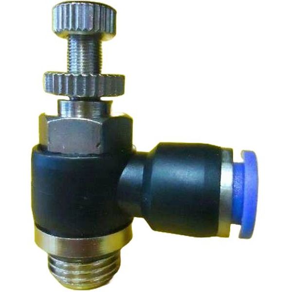conexão de 1/4, pressão de 10bar, diâmetro de 8 mm, temperatura de -10°C a 80C