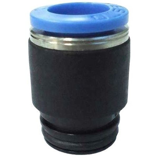 conexão pneumática plástica, conector plástico para ar comprimido, conexão roscada rápida, conexão instantânea