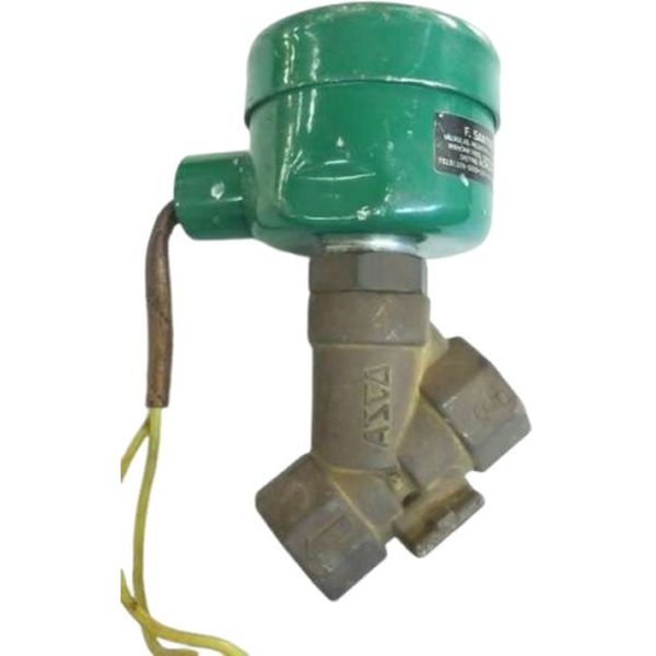 Série 8222, 2/2 vias, conexão 1/2 npt, tensão 240V, fluido vapor saturado, corpo latão