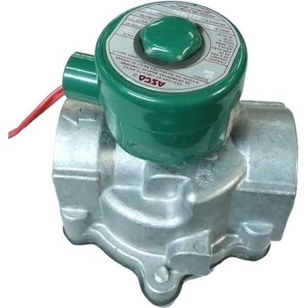 Série 215, conexão rosca 1 polegada, orifício 32mm, fluidos ar / gás natural / oxigênio / vácuo, tensão da bobina 110/120V, material alumínio leve