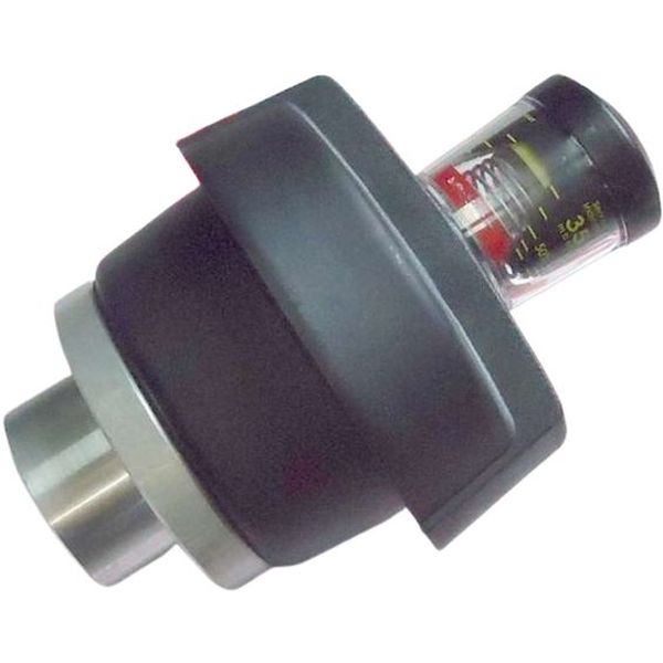 filtro de respiro, vedações NBR, indicador de entupimento UBM, conexão rosca 1 polegada, material filtrante papel