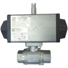 Atuador pneumático com válvula de esfera AKP87E - BEE seminova