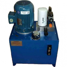 Unidade hidráulica com filtro no bloco. Motor elétrico 3HP - CADIRIRI