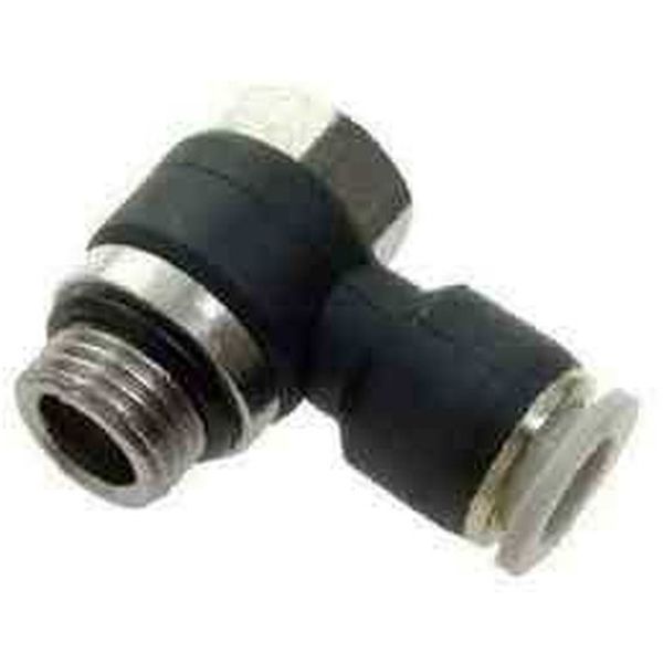  conexão pneumática em L, conector pneumático em L, conexão L, união para tubos em L, conexão para tubos PUN e PAN, conexão instantânea, conexão rápida, conexão de engate rápido em L, conexão roscada em L, conexão para equipamentos de ar comprimido