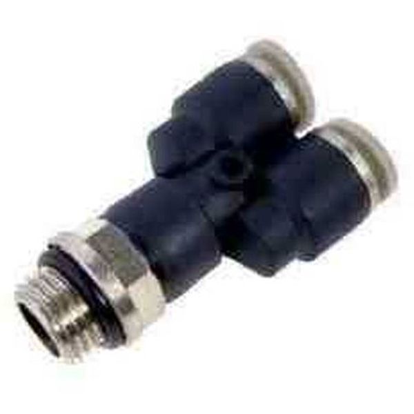 conexão rosca 1/4, para tubo 8mm, para tubos em poliuretano ou nylon