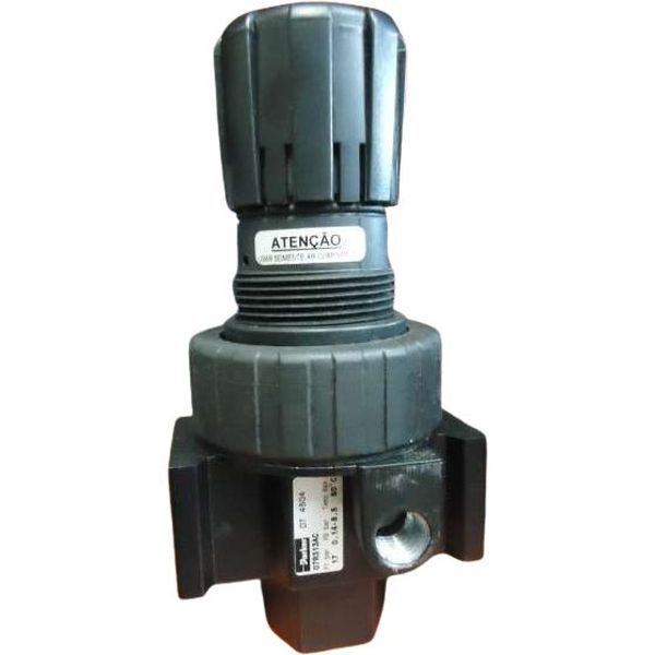 série 07, regulador modular, conexão rosca 1/2, conexão para o man&ocirc;metro 1/4, pressão máxima 250psig, material do corpo zinco, fluido ar comprimido