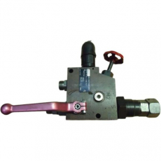 Bloco de segurança para acumulador hidráulico ABZSS10M3140ES12V - REXROTH usado