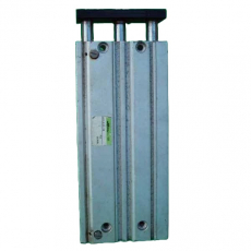 Cilindro pneumático ASTL-B-25-150 com guia - CKD usado Cilindro pneumático ASTL-B-25-150 com guia - CKD usado