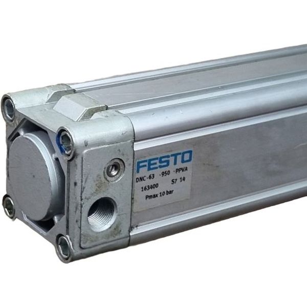 diâmetro 63mm, curso 265mm, dupla ação, amortecimento pneumático regulável de fim de curso, detecção de posição, ISO 15552, ranhura para sensor