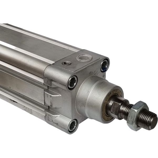 diâmetro 50mm, curso 600mm, dupla ação, amortecimento pneumático regulável de fim de curso, detecção de posição, ISO 15552, ranhura para sensor