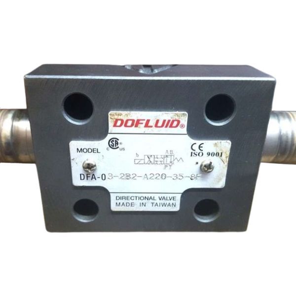 ligação elétrica DIN, tamanho 3/8 (03), carretel 2B2, tensão 220VAC, pressão 210 bar