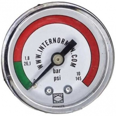 Man&ocirc;metro 10bar 145psi - INTERNORMEN
