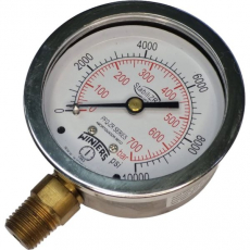 Man&ocirc;metro PFQ813ZRR1R11 700bar 10000psi com StabiliZR - WINTERS