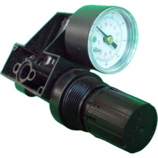 Regulador de pressão R14-145OL46797 com man&ocirc;metro - NORGREN seminovo