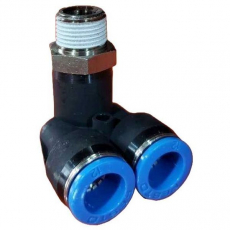 Conexão em Y QSYL-1/2-12 em 90 graus - FESTO