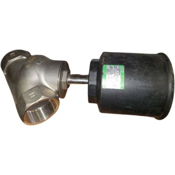 2/2 vias, conexão rosca G2.1/2, pressão máxima 16 bar, fluidos ar / água / óleo / vapor, corpo latão