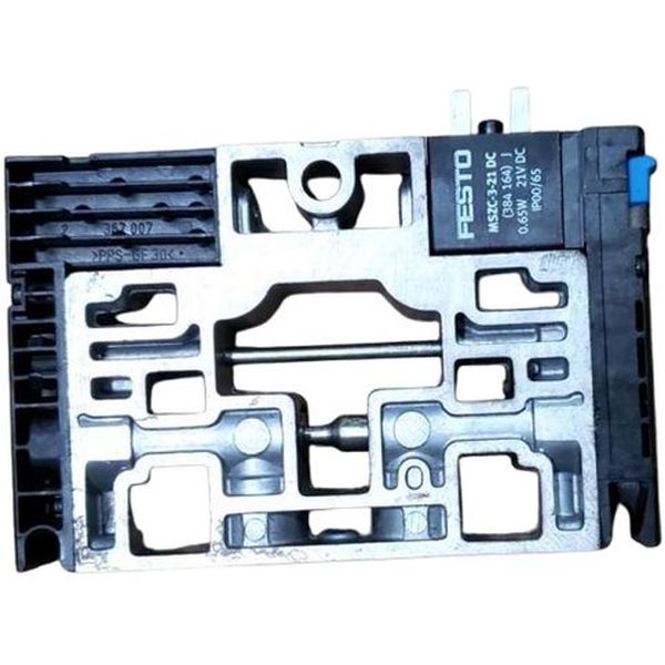 5/2 vias, conexão G1/8, acionamento elétrico, vazão 800l/min, pressão de operação -0.9...10 bar, meio ar comprimido