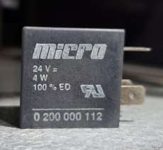 Bobina pneumática 0.200.000.112 0200000112 24V - MICRO usada