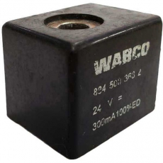 Bobina pneumática 8845003683 24V 300mA - WABCO usada