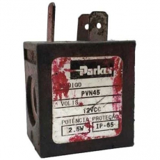 Bobina pneumática PVN45 12VCC - PARKER usada