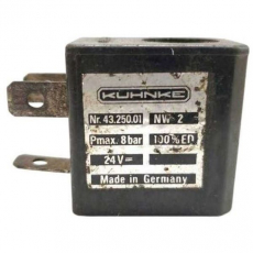 Bobina pneumática 4325001 24V - KUHNKE usada