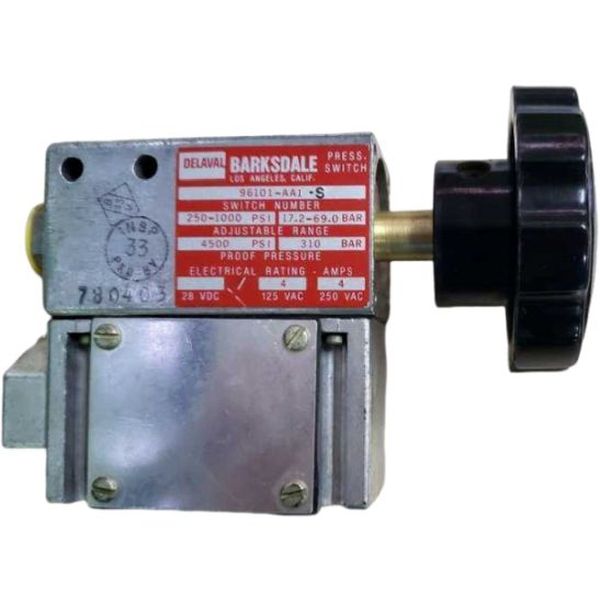 BARKSDALE <br />
96101AA1S 250-1000 PSI 17.2-69 BAR