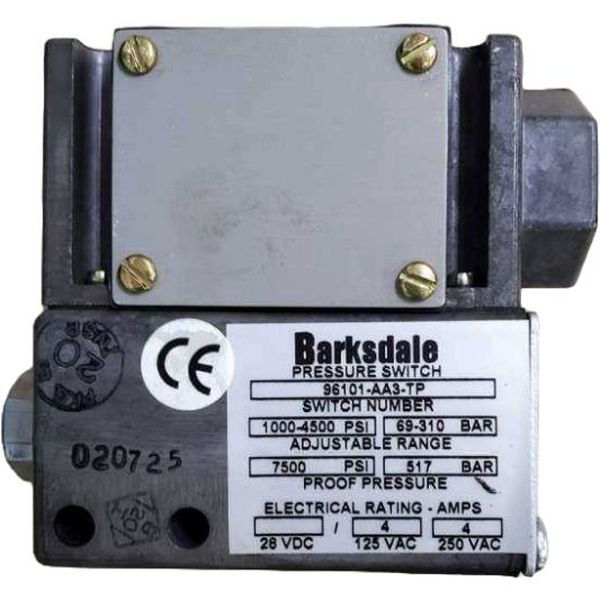 BARKSDALE <br />
96101AA3TP 1000-4500 PSI 69-310 BAR