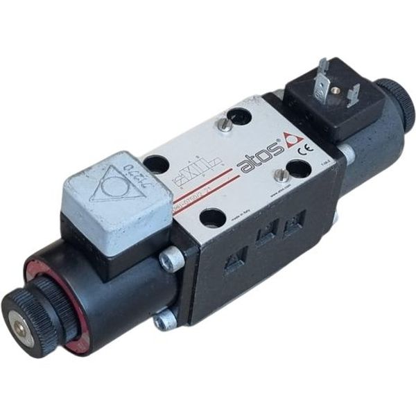 4/2 vias, com detente, ISO 4401-03, duplo solenóide, vazão de 60 l/min, pressão de 350bar. Válvula obsoleta. Temos estoque. Consulte-nos.