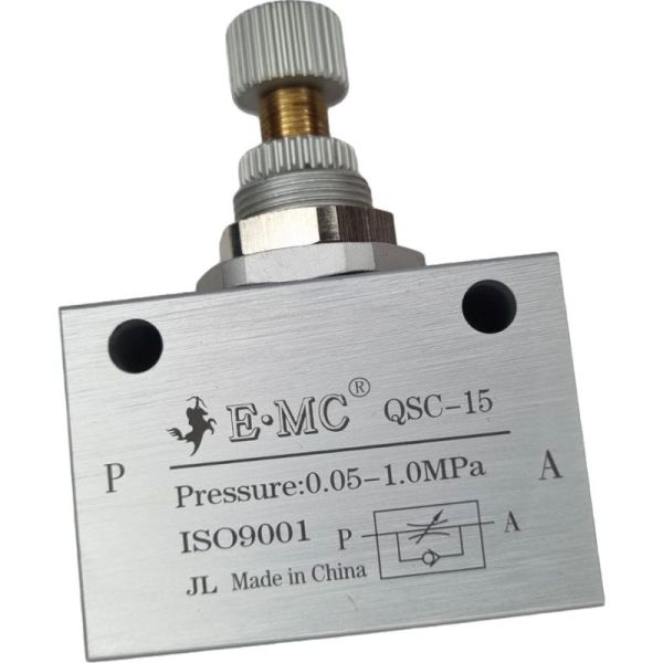 conexão 1/2, pressão máxima 1.5MPa, vazão 1900l/min, meio de trabalho ar comprimido