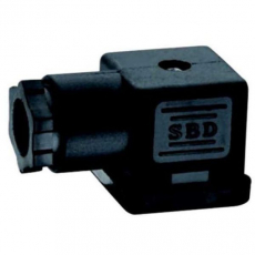 Plugue pneumático EMC DA2L 110/220VAC DIN43650 (ISO4400)  - EMC