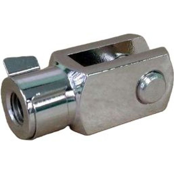 rosca M6, comprimento da rosca 1, para cilindros diâmetros 12/16 mm, diâmetro da haste 6mm