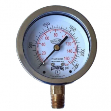 Man&ocirc;metro PFQ810ZRR1R11S1 160bar 2300psi com StabiliZR - WINTERS